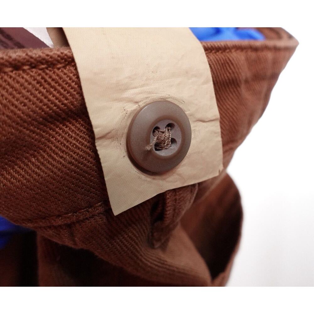 Quince Rust Organic Stretch Cotton Twill Wide Leg Cropped Pants 31 NWT - Picture 14 of 14